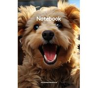 Dog Notebook 12 - A4 Lined Notebook / Journal