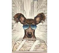 Dog Notebook: Cool Chinese Crested Dog