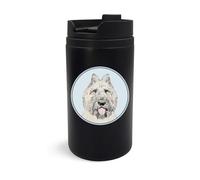 Dog Owner Bouvier des Flandres - Taza de viaje con aislamiento, taza portátil