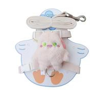 Dog Pack Harness, Dog Vest Harness, Dog Pack Harness with Traction Rope, Plush Doll, Dog Backpack, Comfortable Pet Harness for Walking, Dog Walking Rope, Practical Pet Supplies for All Dogs