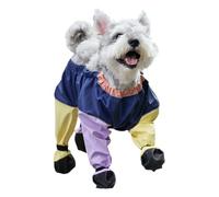 Dog Pants - Adjustable Dog Leggings, Comfortable Protective Paw Boots Shoes for Rain, Travel, Winter, Hiking, and Outdoor Walks | Waterproof Pet Pants for Small Medium Large Dogs