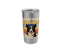 Dog Park rediseña a Collie antes de que llegue alguien amante de los perros Vaso térmico de acero inoxidable de doble pared