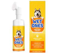 Dog Paw Cleaner, 100ml 3.38oz Foot Foaming Cleanser with Built-in Brush for Puppies, Daily Care, Hygiene, Grooming, Outdoor Walks, Mud, SPA, Home