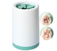 Dog Paw Cleaner Cup, Leakproof Muddy Paw Washer, 3,94 x 3,39 in Portable Foot Cleaning Machine, Washable Soft Bristle Brush for Small, Medium and Large Pets