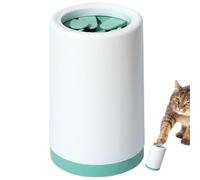 Dog Paw Cleaner Cup, Leakproof Pet Washer, Soft Silicone Bristles, Portable Muddy Paw Cleaner, Washable Foot Cleaning Tool For Small, Medium, Large Dogs, Cats,10x8.6x8.6cm