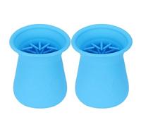 Dog Paw Cleaner, Pet Foot Washer, Pet Foot Cleaner, Paw Washer Cup, Portable Dog Paw Cleaner with Massage Needle Design, Silicone, 3.54x3.54x4.92 Inches for Walking, Traveling, Home and Camping