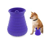 Dog Paw Cleaner,Protable Dog Cleaning Brush with Towel Pet Paw Cleaner for Dogs Cats Massage Grooming Dirty Claws