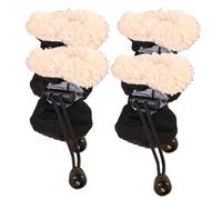 Dog Paw Protection Shoes, Warm Dog Shoes, Thermal Dog Boots, Cold Weather Dog Shoes, Outdoor Dog Shoes, Boots, Outdoor Thermal Dog Boots 4x Warm Pet Shoes for Cold Weather and Beach