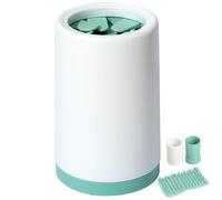 Dog Paw Washer, Pet Foot Cleaner, Leakproof Design, Soft Bristles, Deep Cleaning, Portable Size, Ideal for Muddy Pets and Quick Dirt Removal,small;3.94x3.39x3.39in,large;/5.87x3.78x3.78in