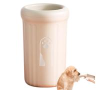 Dog Paw Washer, Pet Muddy Foot Cleaning Cup, Portable Soft Bristle, Detachable Paw Washer for Small/Medium/Large Breeds, Daily Grooming, 3.35x3.35x5.91 inches