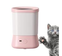 Dog Paw Washer, Portable Dog Paw Scrubber Cup, ABS Material, Anti -Splash Pet Foot Cleaner, Two-Speed Cleaning, Travel & Outdoor Use, Puppy Accessories, 11,2 x 15,4 cm, 1 pieza