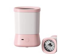 Dog Paw Washer, Portable Pet Foot Scrubber, Anti-Splash Paw Cleaner, Two-Speed Foot Bath, Easy-To-Use Design, Compact Adjustable for Camping, Travel, Outdoor Adventures, 15.4cm Blue Gray Pink