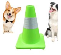 Dog Pee Post - Cylindrical Orine Training, Aid Marker Outdoor Indoor Design with Estable Base for Puppy Potty Training Apartment Bathroom Balcony Patio Yard Lawn Pet Toilet Behavior Tool