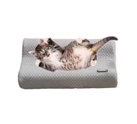 Dog Pillow, Small Dog Pillow Neck, Machine Washable, Dark Gray, Green, Cooling Calming Pet Supplies for Kitten & Puppy, Soft Headrest Bolster for Sleeping, Improve Comfort