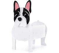 Dog Planter Plant Pots, Animal Shaped Cartoon Planter, Small Succulent Handmade Plant Pot Indoor Outdoor, Dog Lover Dream Gift, Home Kitchen Desk Garden Decor(A)