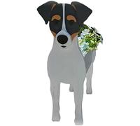 Dog Planter Plant Pots, Creative Cat Plant Containers, Goat Plant Pot Flower Pot Garden Decoration Animal Shaped Planters Suitable for A Variety of Plants(Chile Fox Stem)