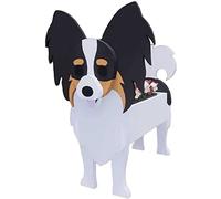 Dog Planter Plant Pots, Creative Cat Plant Containers, Goat Plant Pot Flower Pot Garden Decoration Animal Shaped Planters Suitable for A Variety of Plants(Butterfly Dog)