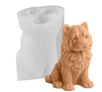 Dog Plaster Mold, 3D Chow Chow Casting Molds, Resin Mold for Epoxy Casting