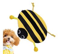 Dog Play Mat, Entertain Carpet Squeaky Toys, Dogs Interactive Treat Game Boredom Relief Feeding Mat with Squeaky Toy for Puppy, Satisfies Natural Instincts 18.5x18.5 Inches