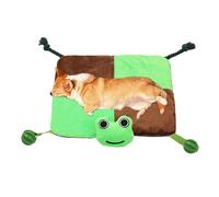 Dog Play Mat, Interactive Squeaky Carpet Toy, Entertaining Treat Puzzle Game, Boredom Relief Feeding Mat Portable Compact Versatile Ideal for Puppies and Small Dogs