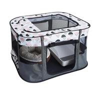 Dog Playpen, Exercise Dog Playpen, Dog Kennel Tent, Portable Dog Playpen, Exercise Dog Playpen Kennel Tent, Foldable Playpen for Pets with Polyester and Oxford Cloth Construction, 27.56x21.65x17.72in