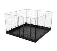 Dog Playpen Mat, Indoor Cat Fence Pad, 1.22 inches portable sturdy Oxford Cloth, Waterproof Whelping Training Pet Mat for Playpen, Washable Puppy Pee Pads