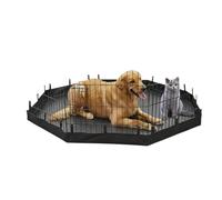 Dog Playpen Mat, Waterproof Pet Pad, Washable Oxford Kennel Liner, Reusable Pee Training Mats for Whelping, Soft Protective Crate Cover, Bed, Sofa, Trunk, Floor, Travel, 28.5/18.6/6.8 Inches
