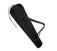 Dog Playpen Stake Bag, Oxford Fence Organizer, 38.58x14.96 Inches, 360g Weight, Black Color, Portable Carry Strap, for Pet Pen Pole Storage, Lightweight Case, Outdoor