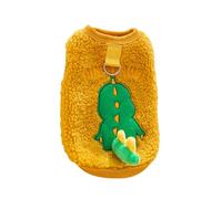 Dog Plush Vest, Warm Dog Coat, Pullover Dog Coat, Cold Weather Pet Apparel, Pullover Dog Snow Jacket with Harness Ring, Sleeveless Cozy Snow Vest, Pet Apparel For Small Dogs Cats