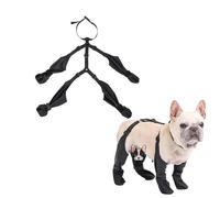 Dog Pocket Boots, Dog Paw Protector with Shoulder Strap, Anti-Dirty Adjustable Dog Rubber Sole Sock Shoes for Small to Medium Dogs (Size : M)