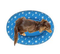 Dog Pool Float | Foldable Puppy Bathing Tub | Blow Up Puppy Raft | For Pet Parents Animal Lovers Trainers Lake River Beach Vacation Backyard Garden Yard Park Club