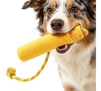 Dog Pool Toys - Interactive Floating Stick With Rope, Dog Fetching Toys for Active Play, Robust Ejercise Piece, Pet Recreation Item with High Visibility Base, Water Fetching Tool for Pool Water