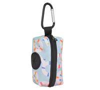 Dog Poop Bags | Dog Waste Holder with Graphic Print | Poop Dispenser, Doggy Waste Bags, Portable Doggie Holder for Travel, Camping, Dogs & Cats