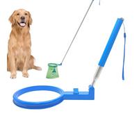 Dog Poop Collector - Foldable Dog Poop Catcher | Retractable Poops Scooper for Dogs | Extendable Handle Bend-Free Pet Waste Collector | Dogs Poops Collectors for Cleanup Walks Park Adventures Outings