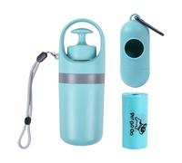 Dog Poop Picker Upper - Portable Claw Scoop, Poop Scooper for Dog Built-In Bag Dispenser Pooper Scooper | Outdoor, Yard, Travel, Pet Walking Tool for Small, Medium, Large Dogs | Easy Waste Pickup Kit