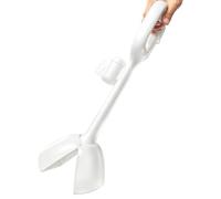 Dog Poop Scoop - Non-Slip Long Handle Portable With Waste Bag Storage