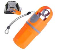 Dog Poop Scooper - Handheld Waste Picker with Trash Bag Lanyard for Outdoor Cleaning, Walking with Easy Pickup Function, Puppy and Medium Large Pet Pooper for Garden Yard Lawn Camping Travel, Green