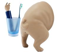 Dog Poop Toothpaste Dispenser,Self Closing - Self-Closing Design Silicone Squeezer Toothpaste Topper