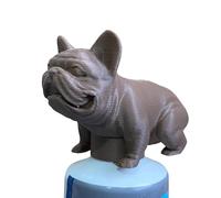 Dog Pooping Toothpaste Dispenser - Decorative Funny Design, Easy Squeeze | Toothpaste Squeezer Novelty | Hilarious Teeth Cleaning Product For Restroom Hotel Home Bathroom, French Cap