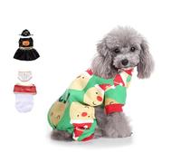 Dog Pope Costume, Cat Pope Costume, Pet Costume Accessory for Small Dogs Cats Outfit,for Pet Parties, Festival Celebrations and Entertainment, Easy to Wash (JH11,M (Weight About 3.5-4.5kg))