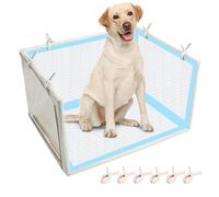 Dog Potty - Waterproof Pee Pad, Puppy Toilet | Foldable, Spill-Proof, High Walls, Litter Box For Cats, Dogs, Balcony, Porch, Home, RV, Crate, Travel, Indoor, Apartment, Training