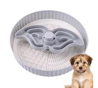 Dog Puzzle Feeder, Interactive Maze Dog Puzzle Bowl, Anti Choke Detachable Feeding Bowl, Lick Mat for Small Medium Large Dogs to Slow Down Eating, Prevent Vomiting and Bloating