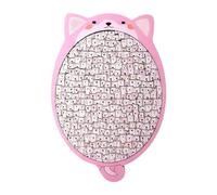 Dog Puzzle Toy - Wooden Animal Jigsaw | Cute Brain Teaser Game Relaxing