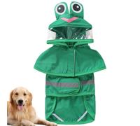 Dog Rain Jacket | Waterproof Reflective Hoodie Puppy Poncho