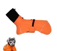 Dog Raincoat - Double Collar Waterproof Dog Raincoat | Adjustable Reflective Pet Poncho Lightweight Jacket Clothes for Medium Doggy, Puppy & Outdoor