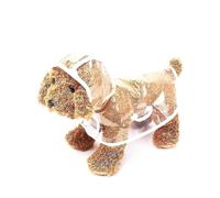 Dog Raincoat Hooded Slicker Poncho Transparent Rain Coat for Small To X-large Dogs And Puppies-2pcs