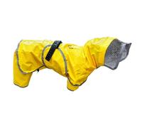 Dog Raincoat | Reflective Adjustable with Back Strap Hole