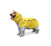 Dog Raincoat Waterproof Dot Rain Cape for Small Medium Big Dogs Hooded Jacket Poncho Pet Rain Coat chubasquero para perrors