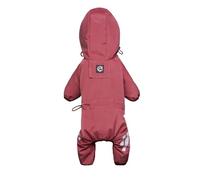 Dog Raincoat Waterproof Reflective Dog Raincoats For Small Medium Dogs With Adjustable Straps Lightweight Easy To Clean Pet Rain Jacket For Bichon Yorkie Terrier Poodle Labrador Retriever(Pink,L)