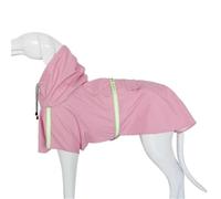 Dog Raincoat Waterproof Reflective Dog Raincoats For Small Medium Dogs With Adjustable Straps Lightweight Easy To Clean Pet Rain Jacket For Bichon Yorkie Terrier Poodle Labrador Retriever(Pink,L)